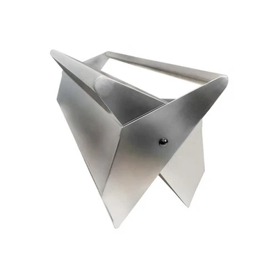 17 英寸不锈钢甜甜圈玻璃斗篷 | 商用级玻璃滴... — 第 1/4 张图片