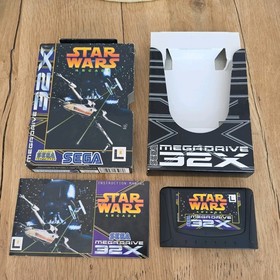 Star Wars Arcade Sega Mega Drive 32X - boxed with instruction manual PAL