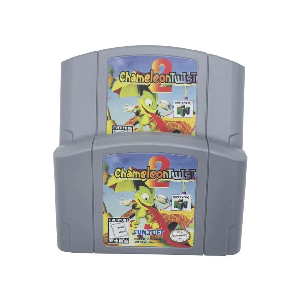 Chameleon Twist 2 - Nintendo 64 (N64) Exclusive release In excellent condition