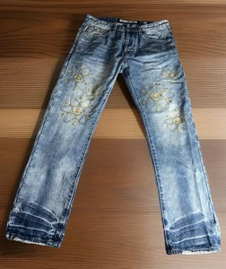 Vintage Billionaire Boys Club BBC Selvedge Herrenjeans Astronaut 34 x 30 Y2K Hip Hop - Bild 1 von 12