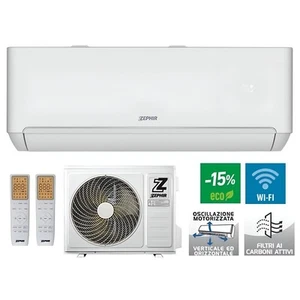 Zephir Climatizzatore Monosplit Ztq 9000btu Con Due Telecomandi Wifi My24 - Foto 1 di 4
