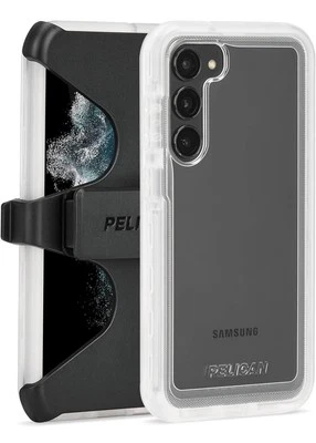 Pelican Voyager Samsung Galaxy S23 Case, 18 Foot Drop Protection, Clear - Image 1 of 4