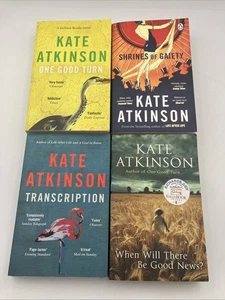 Kate Atkinson Books Bundle X 4 paperback Transcription One Good Turn GAR3 - Picture 1 of 12