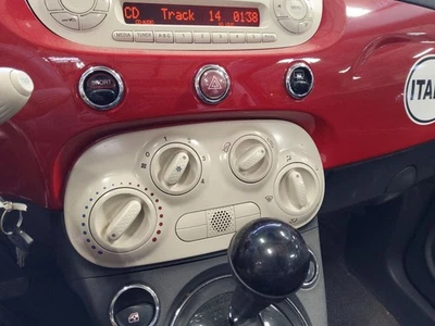 Temperature Control 2 Door Abarth White Face Plate Fits 12-17 FIAT 500 485644 - Image 1 of 4