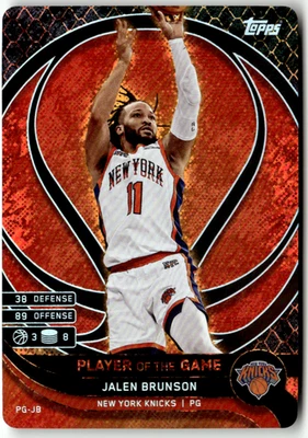 2025-26 Topps Match Attax NBA No. PG-JB Jalen Brunson Player of the Game - Bild 1 von 2