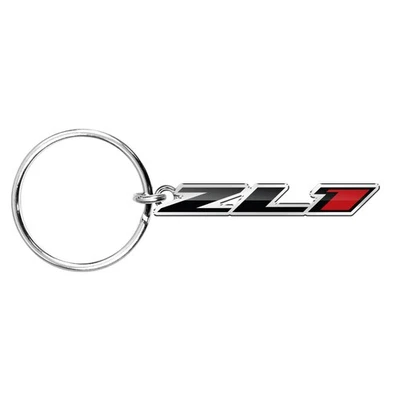 Llavero de metal troquelado 3D con forma de logotipo Chevrolet Camaro ZL1 Foto 1 de 4