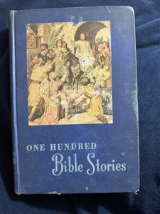 One Hundred Bible Stories 1950 - Imagen 1 de 3