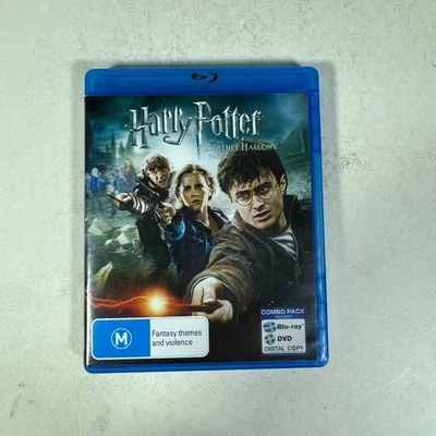 Harry Potter Deathly Hallows: Part 2 (2011) - 3-Disc Blu-Ray/DVD Free AU Post - Image 1 of 4