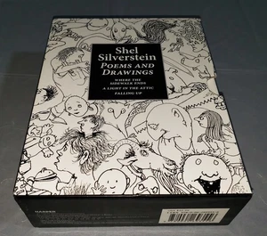 SHEL SILVERSTEIN Poems and Drawings 3 Book Set 2002 First Edition Evil Eye Music - Foto 1 di 21