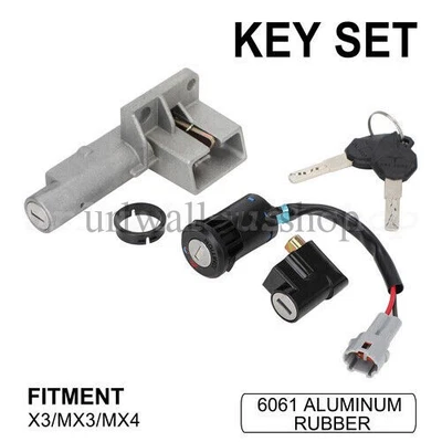 Motorcycle Ignition Key Switch Starter Key Set CNC For Talaria Sting X3/MX3/MX4 - Image 1 of 4