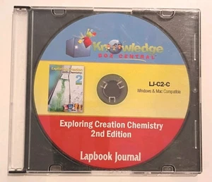 Apologia Chemistry Lapbook Journal Knowledge Box Central  CD-ROM Homeschool 2E  - Foto 1 di 3