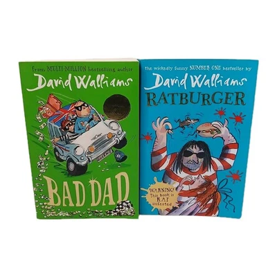 Ratburger & Bad Dad by David Walliams (Paperback, 2014) Free Postage  - image 1 of 4