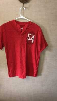 Polo Route 66 Rojo Niños Manga Corta Talla 14 Niños Jóvenes Foto 1 de 4