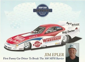 1996 Jim Eppler 8 1/2 x 11 NHRA lustiges Auto Handzettel Foto - Bild 1 von 1