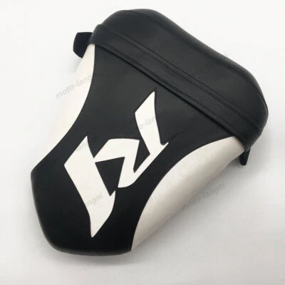 For Yamaha YZF-R1 2007-2008 Black+White Red Rear Seat Passenger Pillion - Imagem 1 de 4