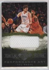 2013-14 Panini Court Kings Performance Art Memorabilia /299 Pau Gasol #23 HOF