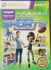 Kinect Sports Staffel 2 Xbox 360 Spiel komplett getestet enthält Handbuch