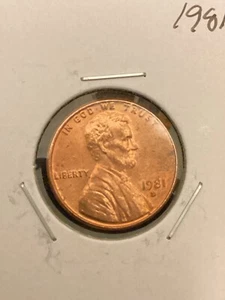 Centavo Lincoln Memorial 1981 D BU envío gratuito - Imagen 1 de 2