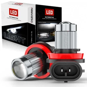 For Honda Civic EX Sedan 4-Door 2014-2021 Foglight Front Bulbs Kit White 6000K - Picture 1 of 12