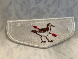 (jab-35) Boy Scouts- LeKau Lodge 77 - white flap - Bild 1 von 2