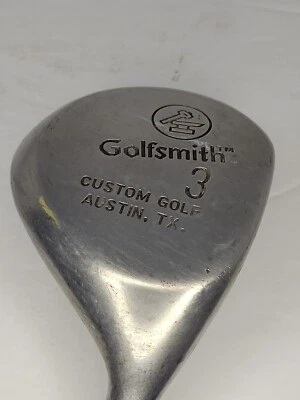GolfSmith Custom 3 Madera 15 Grados Acero Escalón Eje Damas Flex Foto 1 de 4