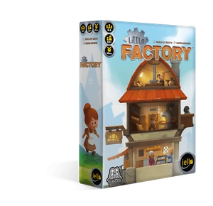 Little Factory Card Game Iello Games 51834 Family Engine Building Resources Solo - Bild 1 von 3