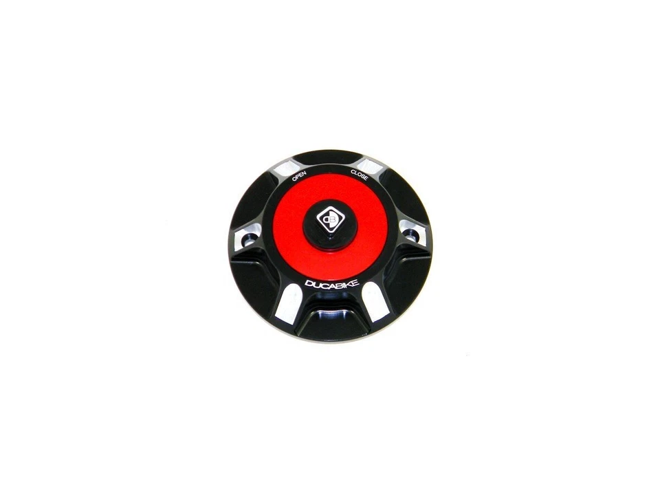 Fuel Tank Cap Black Red Ducabike For Ducati Hypermotard 796 2009 > 2012 Foto 1 de 1