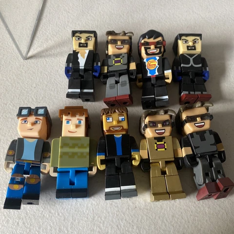 Lot of 9 Tube Heroes Action Figures Antvenom and Sky 3" Tall (OH10) Cover