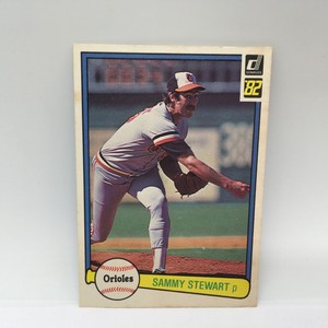 1982 Donruss Sammy Stewart #457