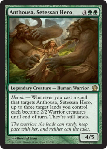 Anthousa, Setessan Hero - Foil ~ Lightly Played Theros MTG Magic UltimateMTG Gre - Image 1 of 1