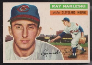 Topps Baseball 1956 #133 Ray Narleski gris trasero casi nuevo ** envío gratuito ** - Imagen 1 de 1