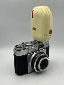Zeiss Ikon Contina 35mm Kamera Pantar 1:2.8 f=45mm VINTAGE 1950 mit ikablitz RAR - Bild 1 von 12