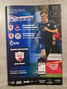 2024/25 SPFL CHAMPIONSHIP - RAITH ROVERS v AIRDRIE 29 OCT & AYR UNITED - 1 NOV - Picture 1 of 1
