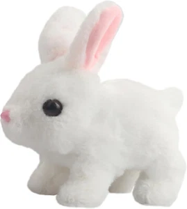 My Realistic Bunny Toy, 2025 Interactive Bunny - Jumping, Twitching,Shaking Ears - Picture 1 of 16