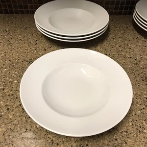 (4) Rosenthal Group 10" White Rimmed Pasta Bowls: Chef Series - Picture 1 of 10