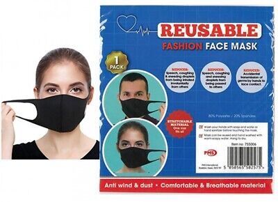 Reusable Face Mask Breathable Anti Smoke Pollution Bike Fun Fashionable Masks • 1.99£
