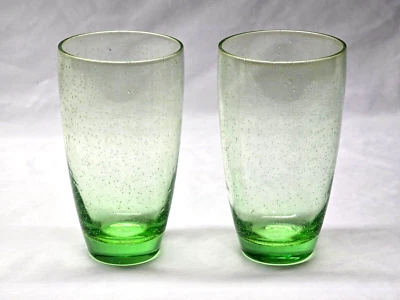 Стеклянная посуда Tag Ltd — 6-дюймовый стеклянный стакан для чая со льдом и напитков — б/у в отличном состоянии пара из 2 - Изображение 1 из 4