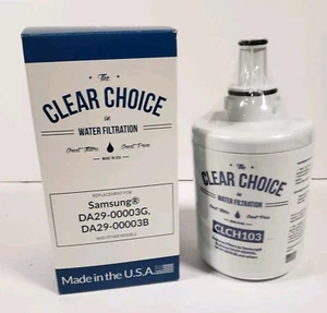 Filtro de agua Clear Choice CLCH103 Samsung DA29-00003G,00003B,WSS-1 nuevo sellado - Imagen 1 de 10