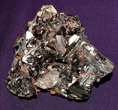 Tetrahedrit Pyrit Bournonit und Sphalerit Peru 278,6g 79x76x35mm - Bild 1 von 4