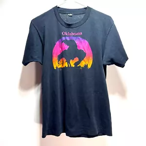 Vintage Screen Stars Shirt Oklahoma Made in USA M Single Stitch Native American - Bild 1 von 12