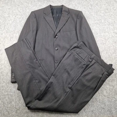 Traje Versace Colección Para Hombre 52R Gris Blazer Chaqueta Boda Diseñador Lujo Foto 1 de 4