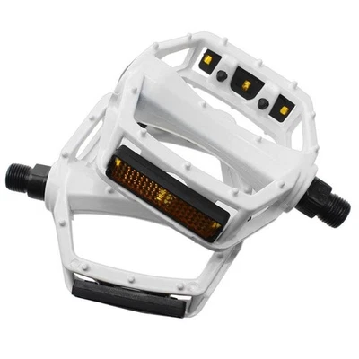 Pedal de bicicleta de montaña bicicleta de carretera pedales de bicicleta aleación de aluminio plataforma plana multi Foto 1 de 4