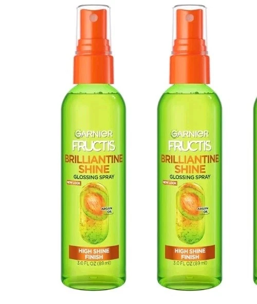 (Lote de 2) Garnier Fructis Estilo Brilliantine Brillo Spray, 3,0 fl oz  Foto 1 de 4