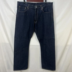 MENS RALPH LAUREN DOUBLE RL RRL RAW DENIM STRAIGHT LEG JEANS 38 JAPAN RING SPUN - Picture 1 of 11