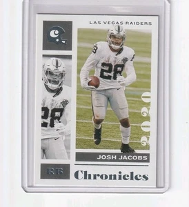 2020 Panini Chronicles - Josh Jacobs #52 - Picture 1 of 2