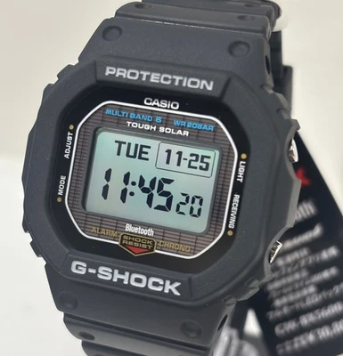CASIO G-SHOCK GW-B5600 2WAY MIP GW-BX5600-1JF Bluetooth Black 2025 NEW Genuine - Image 1 of 4