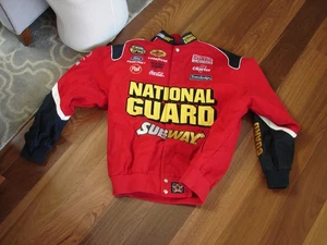 Vintage JH Design Size Medium National Guard Subway Red/black - Picture 1 of 8