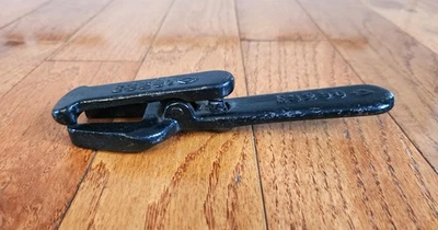 ANTIGUO CARRO DE ACERO INVERSOR LLAVE MANGO TRANVÍA TREN Foto 1 de 4