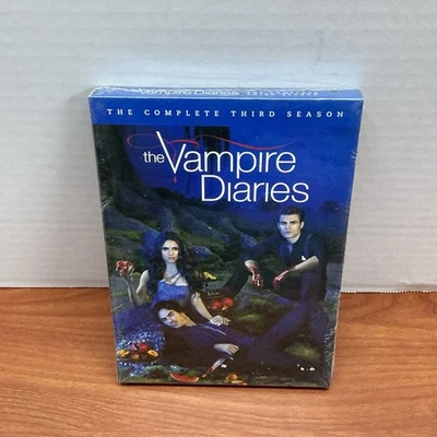 The Vampire Diaries: Season 3 Complete Third (DVD 5-Disc Set) Brand New Sealed - Image 1 of 3
