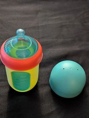 Boon Nursh Silicone Baby Bottle 240 ML BPA Free Easy Clean - Image 1 of 4